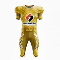 Conjunto de Uniforme de Fútbol Americano para Hombre, Jersey y Pantalones Transpirables y Duraderos, Ropa Deportiva Personalizada para Equipos
