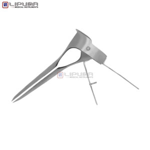 Instruments vétérinaires : Spéculum 10.5 en acier inoxydable pour équins, outil de gynécologie pour élevage, kit d'instruments d'examen animal - Product Image 5