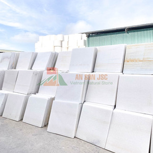 Losas de Mármol Blanco Puro de Vietnam de Alta Calidad, Piedra Natural Blanca Cristalina para Proyectos Comerciales, Hoteles y Residenciales - Product Image 4