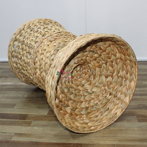 Artex Dong Thap Fábrica Trenzado Ratán Jarrón Vintage Rústico Decorativo Floreros para Casa de Campo Sala de estar y Boda Centros de Mesa - Product Image 5