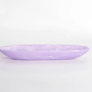 Handmade Modern Design Resin Fruit Salad Bowl Customizable Marble Texture White Swirl Pattern Sustainable Feature Birthday Rope - Product Image 4