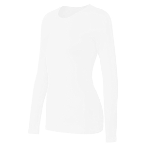 Women's Brown O-Neck <b>Long</b> <b>Sleeve</b> Knitted T-Shirt Slim Fit Solid Color Casual <b>Top</b> Summer Wear 100% Cotton Eco-Friendly - Product Image 2