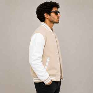 Custom Men's Varsity <b>Jacket</b> Wholesale Hot Sale Streetwear Unique Embroidery Premium Quality <b>Letterman</b> <b>Jacket</b> OEM - Product Image 3