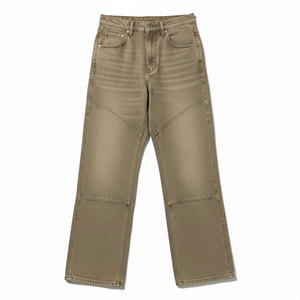 Servicio OEM de jeans vaqueros holgados personalizados para mujer, pantalones sueltos de ajuste cómodo, ideales para un estilo urbano moderno y cómodo. - Product Image 5