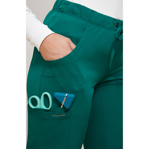 กางเกงทำงานทางการแพทย์ผ้าทอผสมฝ้ายโพลีเอสเตอร์สำหรับบุรุษ สตรี และทุกเพศ รุ่นคลินิก ปี 2026 ขนาดและสีตามสั่ง รับผลิตแบรนด์ส่วนตัว - Product Image 3