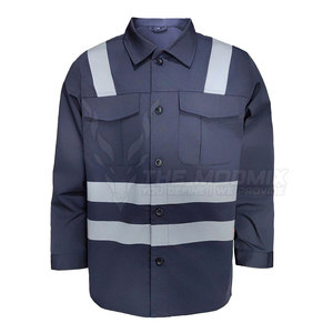 Ensemble d'uniformes de travail pour hommes, personnalisable, à usage quotidien, haute visibilité, séchage rapide, respirant, léger, durable, pour le personnel d'entrepôt - Product Image 2