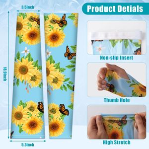 Manchon de protection personnalisé pour bras, élastique, anti-UV, pour baseball, golf, course en extérieur, cyclisme, basketball - Product Image 1