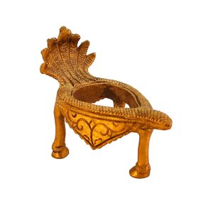 Support en laiton pour Shankha, pour Puja Sankha Dani, pour Shankha de 4 à 6 pouces, lot de 1, taille 1, Pital Sankha Dani pour Pooja, laiton pur - Product Image 4