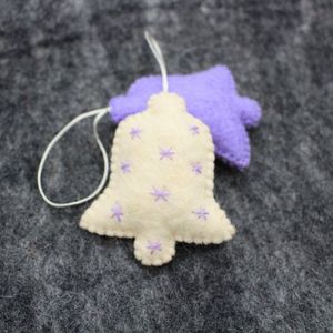 Handmade Felt <b>Bell</b> Ornament - Product Image 5