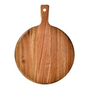 Planche à découper en bois de manguier ronde, nouveau design, fabriquée à la main, vente en gros, fabricant - Product Image 5