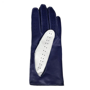 Work Driving <b>Gloves</b> Made from Durable Grain Leather for <b>Long</b> Use Work Driving <b>Gloves</b> Designed for Outdoor Drivers and Mechanics - Product Image 5