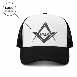 Gorra Casual de 6 Paneles con Logotipo Personalizado de la Francmasonería, Ropa Griega Masónica, para Fraternidades y Hermandades, Impresa en Serigrafía - Product Image 1
