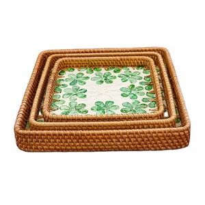 Mother of Pearl Serving <b>Tray</b> Perfect for Buffets Parties and Everyday Use - Product Image 1