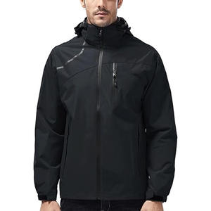 Veste de pluie pour homme grande taille, design personnalisé, pour course en plein air, en polyester, imperméable, envoyée par Dress Sports - Product Image 1