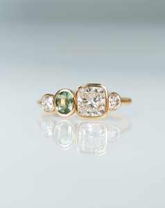 Anillo de compromiso de moissanita de plata de ley 925 con engaste de garra clásico 2026, con certificación, estilo Hip Hop, unisex - Product Image 5