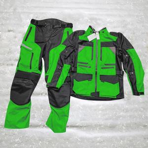 Combinaison textile imperméable 100% approuvée CE pour moto pantalon et veste de course de bonne qualité pour le tourisme équipement de moto grande taille - Product Image 4