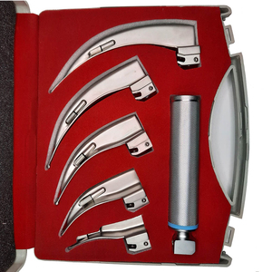 Set de Laringoscopio de Fibra Óptica Macintosh 2026, 5 Hojas, Equipo Profesional de Intubación Manual, Instrumentos de Acero Inoxidable - Product Image 2