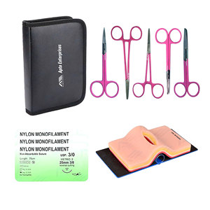 Kit d'instruments de suture chirurgicale de vente chaude outil de pratique ensemble d'épluchage de suture en Silicone Instruments médicaux chirurgicaux - Product Image 1