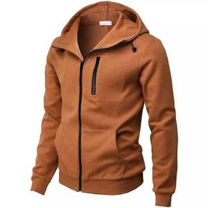 Vente Flash : Sweat à Capuche Zippé Hiver Coupe Droite Homme – Polaire Chaude Coupe-Vent Style Urbain – Modèle Uni – OEM ODM - Product Image 4