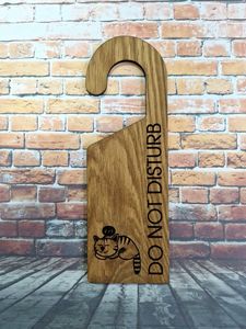 VIFARMEX High Quality Solid Wood Hanging Sign Various Colors Minimalist/Rustic Design Art-Themed Home Commercial Wall <b>Decoration</b> - Product Image 5