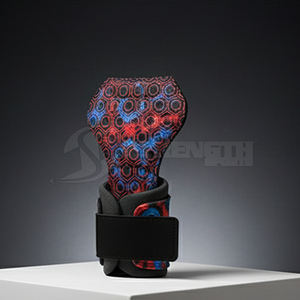 Agarraderas Resistentes para Levantamiento de Pesas con Soporte Adicional para Sentadillas, Peso Muerto y Ejercicios de Press de Banca - Product Image 4