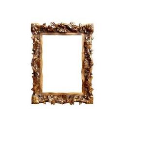Vintage Floral Wooden <b>Wall</b> <b>Mirror</b> Carved Frame Decorative <b>Rectangle</b> Hanging <b>Mirror</b> <b>for</b> Home Hotel Decor - Product Image 1