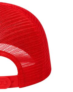 Gorra de Béisbol Trucker Roja Personalizada, con Malla Transpirable en la Parte Trasera, Ajustable con Cierre a Presión, Lisa, con Logotipo Personalizado, para Deportes al Aire Libre - Product Image 6