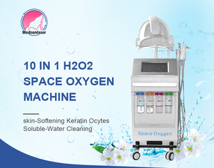 2025 H2O2 Espace Oxygène 10 en 1 Machine Oxygène Peel Visage Hydrodermabrasion Jet D'oxygène Avec Dôme Photon Lumière Beauté Machine - Product Image 2