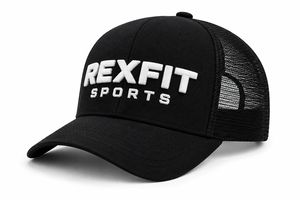 REXFIT Sports Mesh Trucker <b>Hat</b> 6-Panel Adjustable Breathable Unisex Adult Cap Spring <b>Summer</b> Sporty Style - Product Image 2