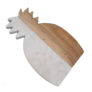 Tabla de Cortar Multifuncional de Mármol y Madera, Tabla de Cortar de Madera de Acacia Sostenible - Product Image 1