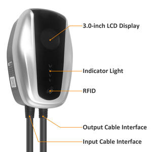 Chargeur mural pour véhicule électrique blanc GBT Type 2, portable, nouveau chargeur domestique BYD Wallbox 7kW 32A, station de charge rapide - Product Image 3