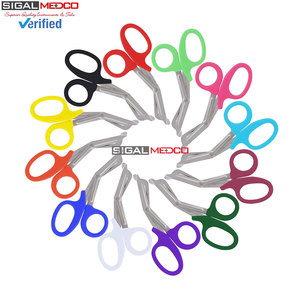 Tijeras EMT de Alta Resistencia, Tijeras para Tela en Colores Arcoíris Surtidos para Enfermeras, Manualidades, Sastrería y Uso Médico, Ultra Afiladas, de Acero Inoxidable - Product Image 1