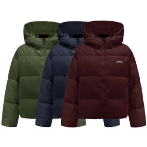 Customized Casual Wear Men's Puffer Jackets with Stand Collar Premium Quality Men Puffer Jacket Available in Different Colors - Product Image 1