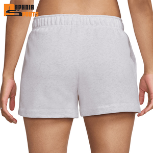 กางเกงขาสั้นลำลองสำหรับฤดูร้อน ผู้หญิง ผ้าฝ้ายฟลีซ 100% สีพื้น มีกระเป๋าข้าง ทรงปกติ ติดกระดุม - Product Image 4