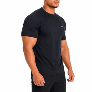 <b>Men</b> Premium Workout T Shirt Soft <b>Stretch</b> Fitness Training Gym Wear <b>Men</b> Compression Gym T Shirt High Performance Running T Shirts - Product Image 4