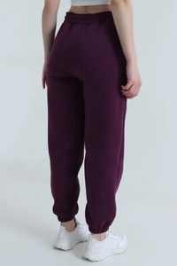Pantalones Rectos de Cintura Alta Verde Oliva EVER GLOW, Largos, de Lona Sólida, Casuales, con Bolsillos, Cierre con Cordón, Impermeables - Product Image 4