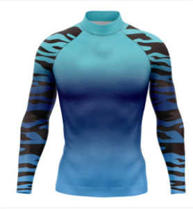 Camisetas de Protección UV para Hombre, Camisetas de Natación de Manga Larga, Ligeras, de Secado Rápido, Elásticas para Actividades Acuáticas - Product Image 2