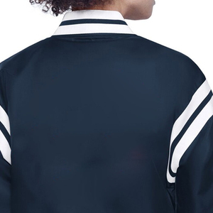 Chaqueta Varsity Premium Ecológica, Transpirable y Resistente al Viento para Mujer, 100% Algodón, Estilo Urbano de Invierno, Talla Grande - Product Image 6