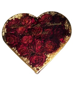 สินค้ายอดนิยมซื้อทำด้วยมือ2025บัตรแต่งงานมุสลิมทำจากเรซิ่น & กรอบฝังดอกไม้ของขวัญคริสต์มาสที่สมบูรณ์แบบ - Product Image 1