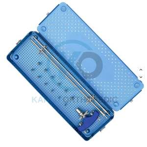 Juego de Escariadores Flexibles de Alta Calidad para Clavado Intramedular Manual KAHLU ORTHOPEDIC, Instrumental de Acero y Aluminio Pulido Clase I - Product Image 2