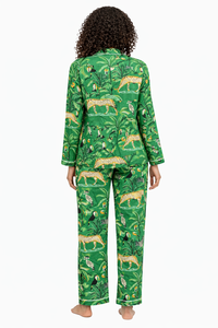 Set Casual Sleepwear Lounge Set Women Summer Night Suit Breathable - Product Image 2