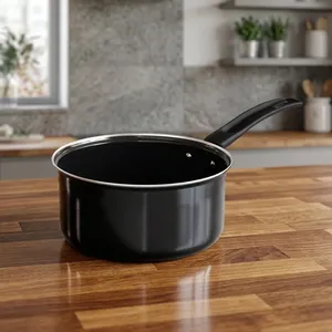 Saucepan for Tea Milk Chai <b>Induction</b> and Gas Stove T <b>Pan</b> Patila with Bakelite Handle Tea Milk Boiling Pot Vessel - Product Image 6