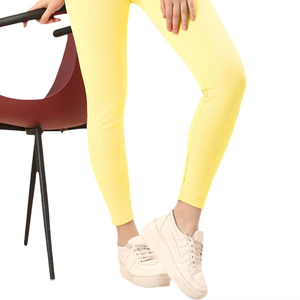 Women's Yellow Tracksuit Short Sleeve Crew Neck Full Length <b>Pants</b> Elastic Waist Casual Wear Breathable Lightweight Summer Style - Product Image 5