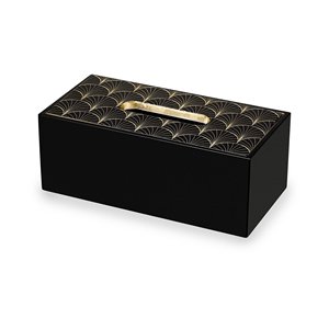 Caja de pañuelos vietnamita con incrustaciones de cáscara de huevo, para restaurante, buen precio, cajas de pañuelos lacadas. - Product Image 6