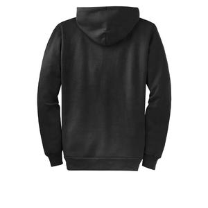Sweatshirts à capuche de gymnastique en polaire légère et technique pour hommes, couleur unie, fermeture à glissière, vêtements à capuche de printemps au meilleur prix, sweatshirts à capuche en vente en gros - Product Image 5