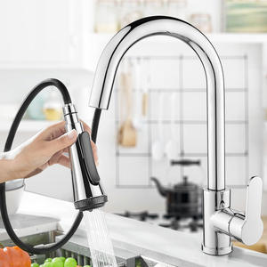 <span class=keywords><strong>Grifo</strong></span> de <span class=keywords><strong>Cocina</strong></span> Extraíble de Latón Dorado Cepillado, 4 Modos, <span class=keywords><strong>Grifo</strong></span> Mezclador Giratorio para Fregadero con Manguera Extraíble de 60 cm para Hogar Moderno y Hotel - Product Image 1