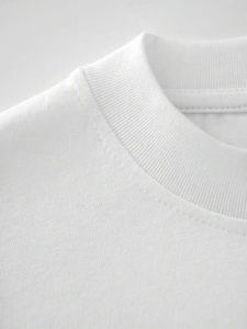 T-shirt unisexe en coton confortable coupe oversize à manches courtes, épaules tombantes, imprimé DTF 200g – Collection été 2026 – Offre Spéciale - Product Image 5