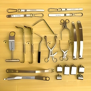 Sistema de Retractores para Cirugía de Hombro, Juego de 22 Piezas, Instrumentos Quirúrgicos Ortopédicos Manuales de Acero Inoxidable Alemán Reutilizables - Product Image 1