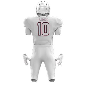 Pantalones cortos sin mangas para hombre, talla XXL, personalizados, Jersey, ropa de práctica de fútbol americano para jóvenes y adultos, conjunto transpirable de talla grande - Product Image 1