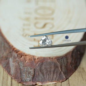 เพชรทรงหัวใจเพาะเลี้ยงในห้องปฏิบัติการ Loista สี F รับรองโดย IGI รุ่น 639455086 สำหรับทำเครื่องประดับ - Product Image 4